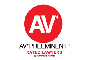 AV Preeminent Rated Lawyers By Martindale Hubbell